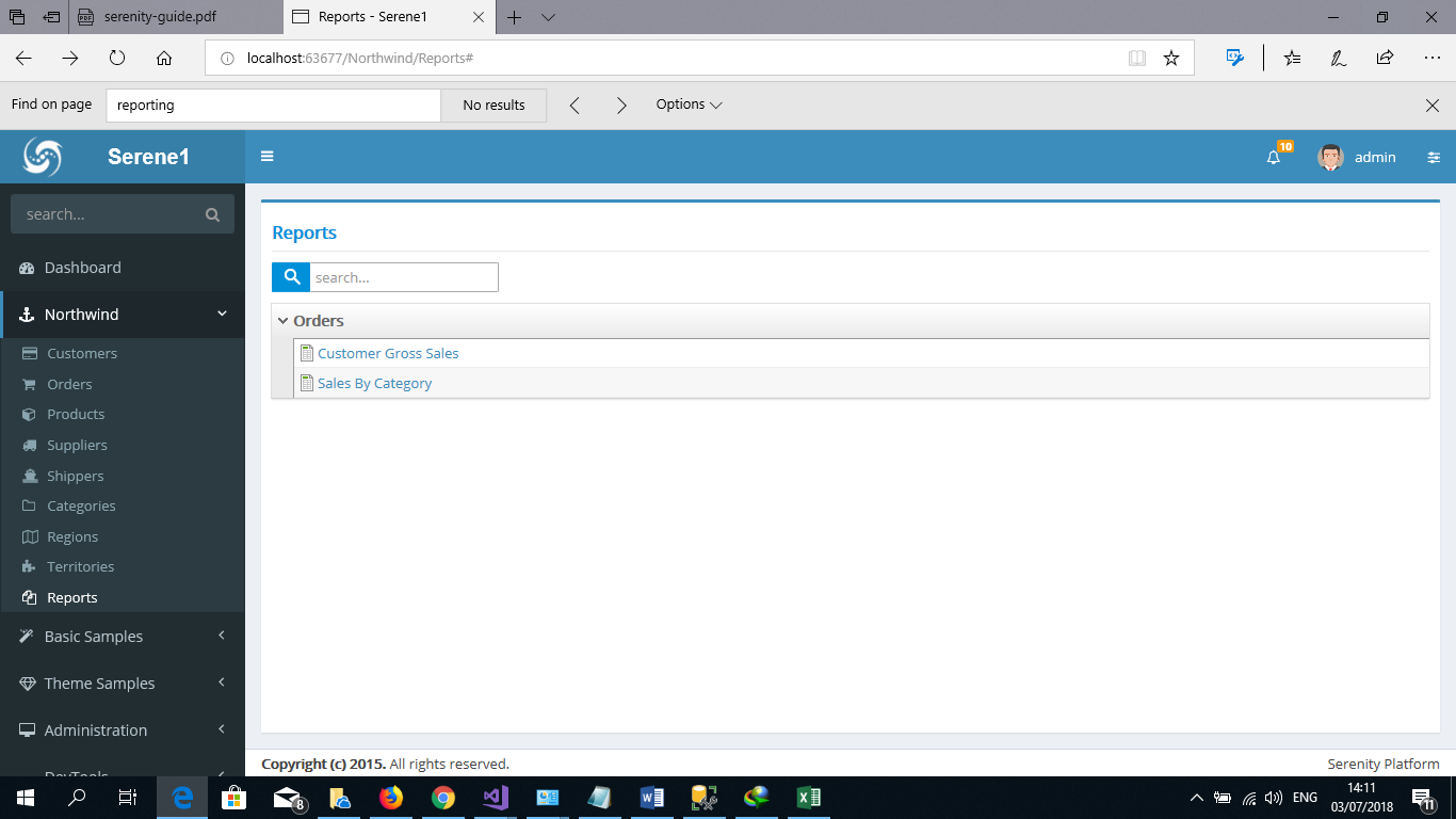 How to Create Report? · Issue #3696 · serenity-is/Serenity · GitHub