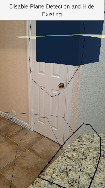 Screenshot_AR Foundation Samples