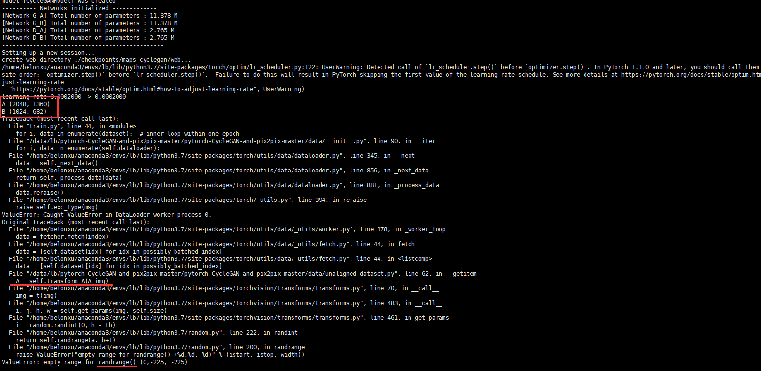 ValueError: empty range for randrange() (0,-225, -225) · Issue #1203 ...