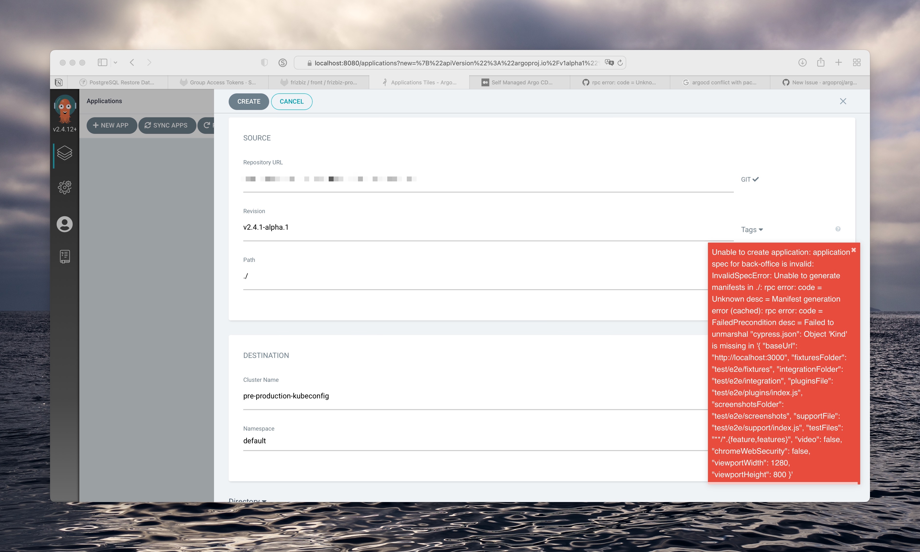 Unable to create a project · Issue #10648 · argoproj/argo-cd · GitHub