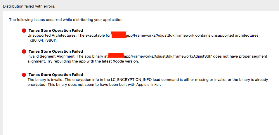 cannot submit build with