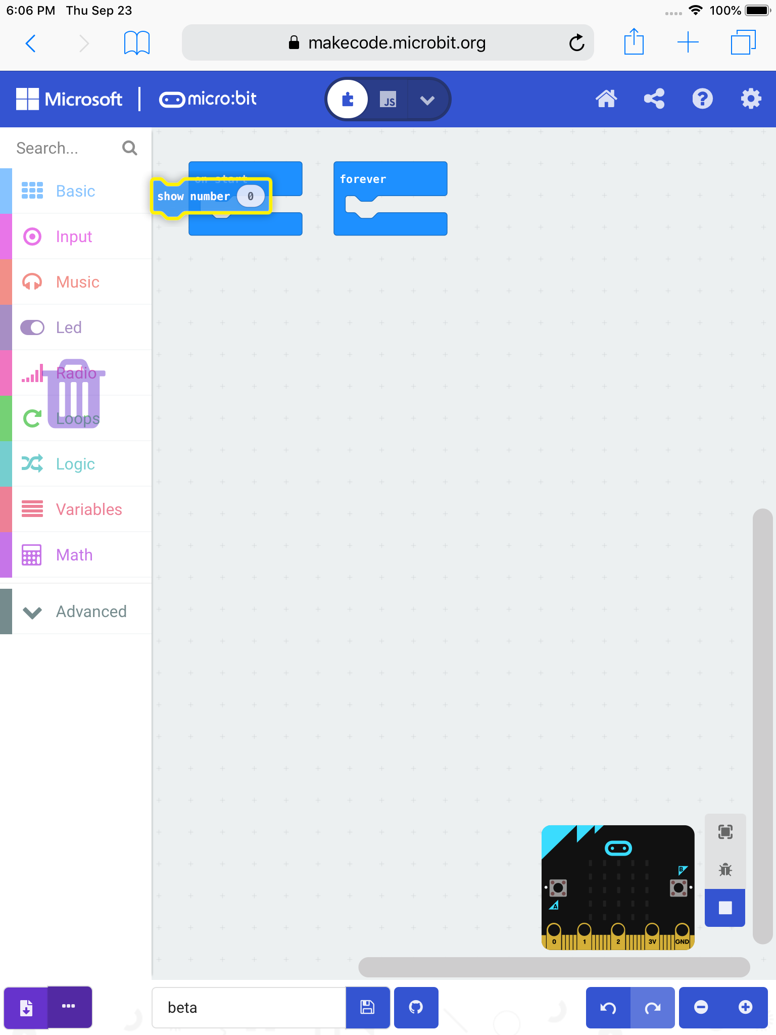 iOS Safari hangs in live/beta · Issue #4384 · microsoft/pxt-microbit ...