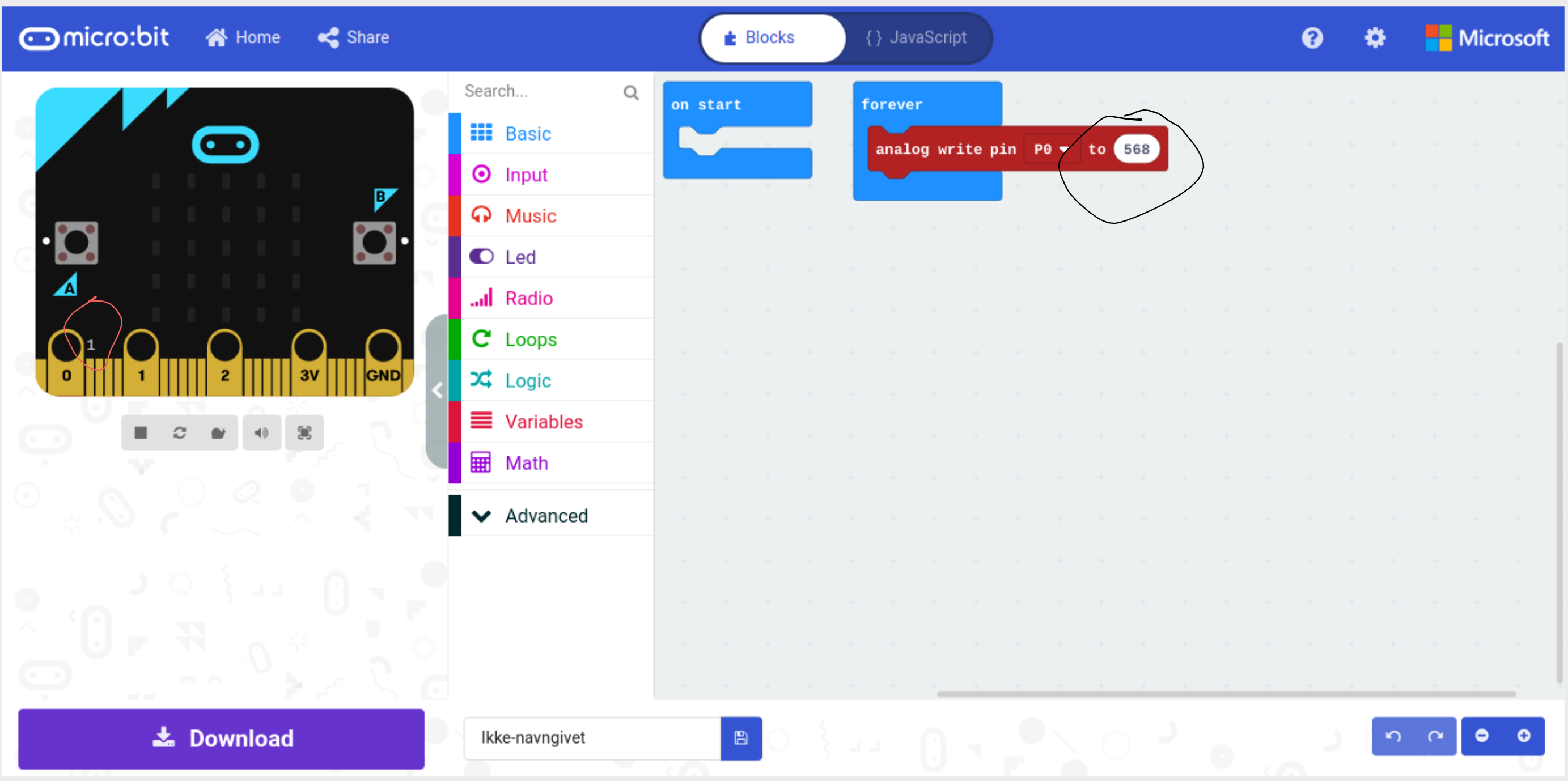 Pxt Micro Bit Feature: Show write values on Pins in simulator · Issue #2620 ...