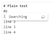 Add loading indicator and optional trailing space for autocomplete, and ...