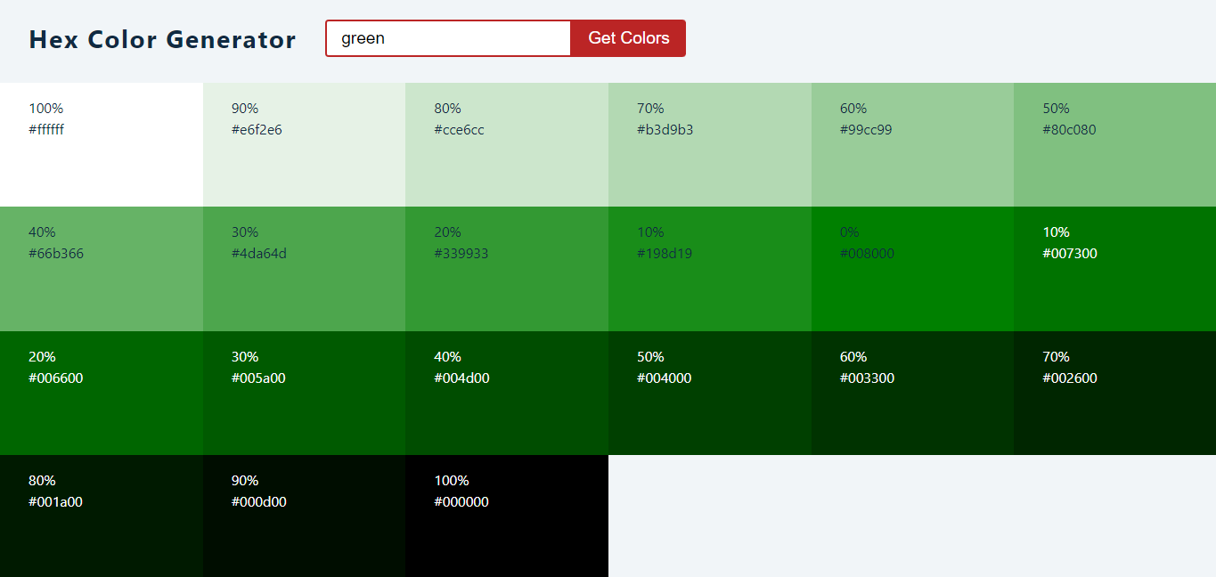 GitHub - ffalpha/Color-Code-Generator: Color Generator with hex code ...