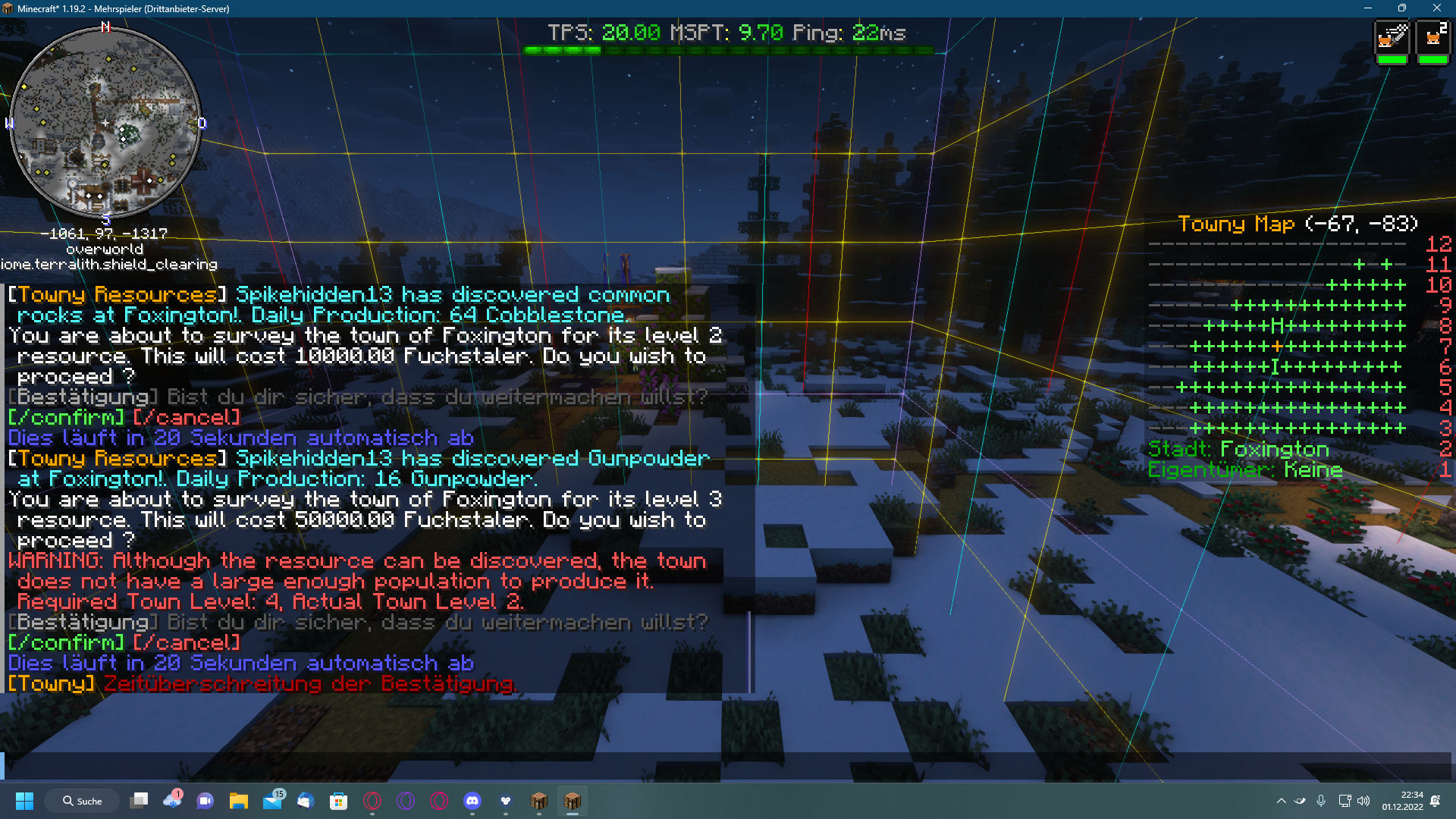 [ BUG? ] Manually set Town Level is ignored. · Issue #101 ...