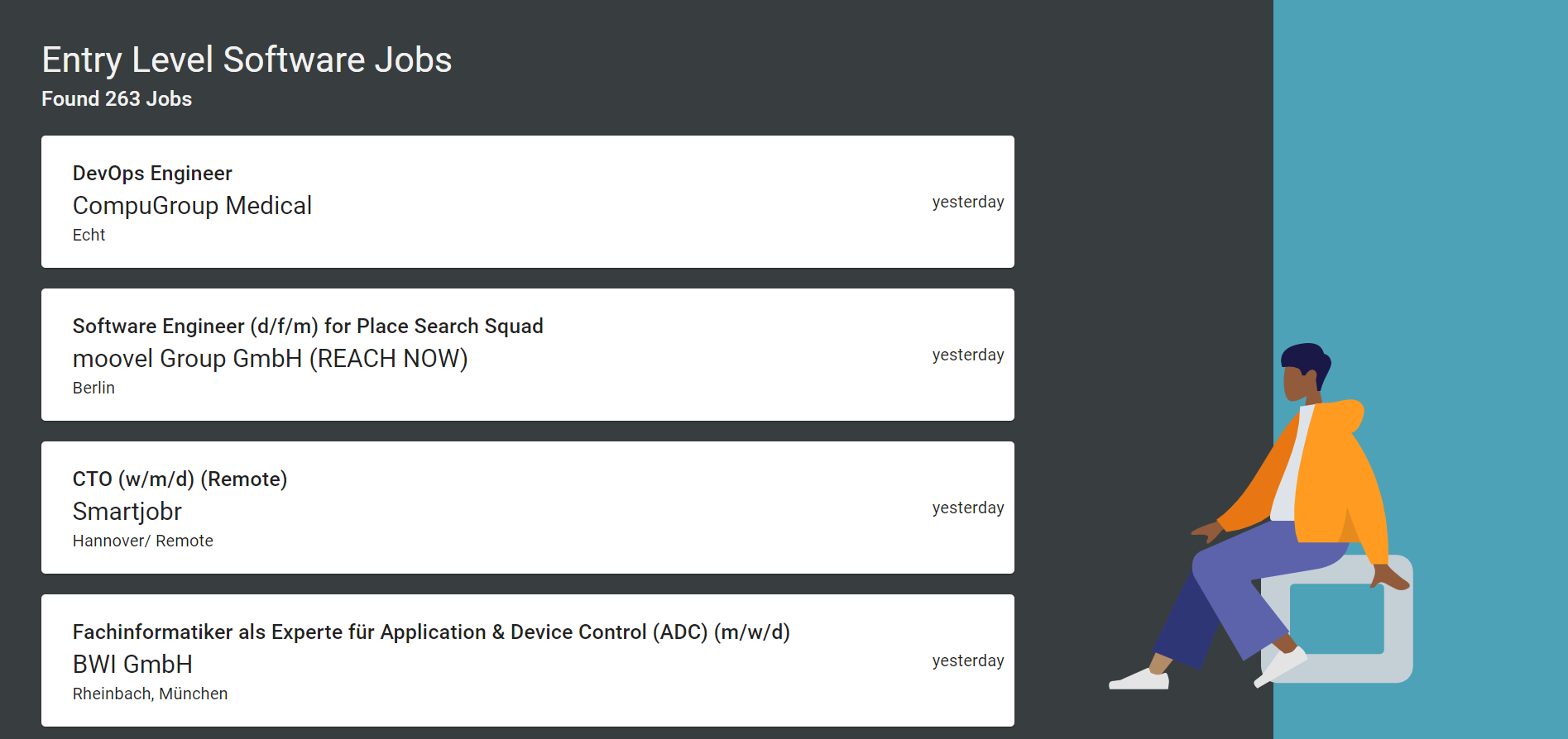 GitHub - ekinalcar/job-search: job search app with Node / Redis / React ...
