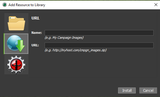 Add Resource dialog hardcodes colors that clash with theme · Issue ...