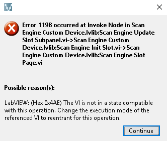 Error 1198 when modifying module properties in local chassis · Issue ...
