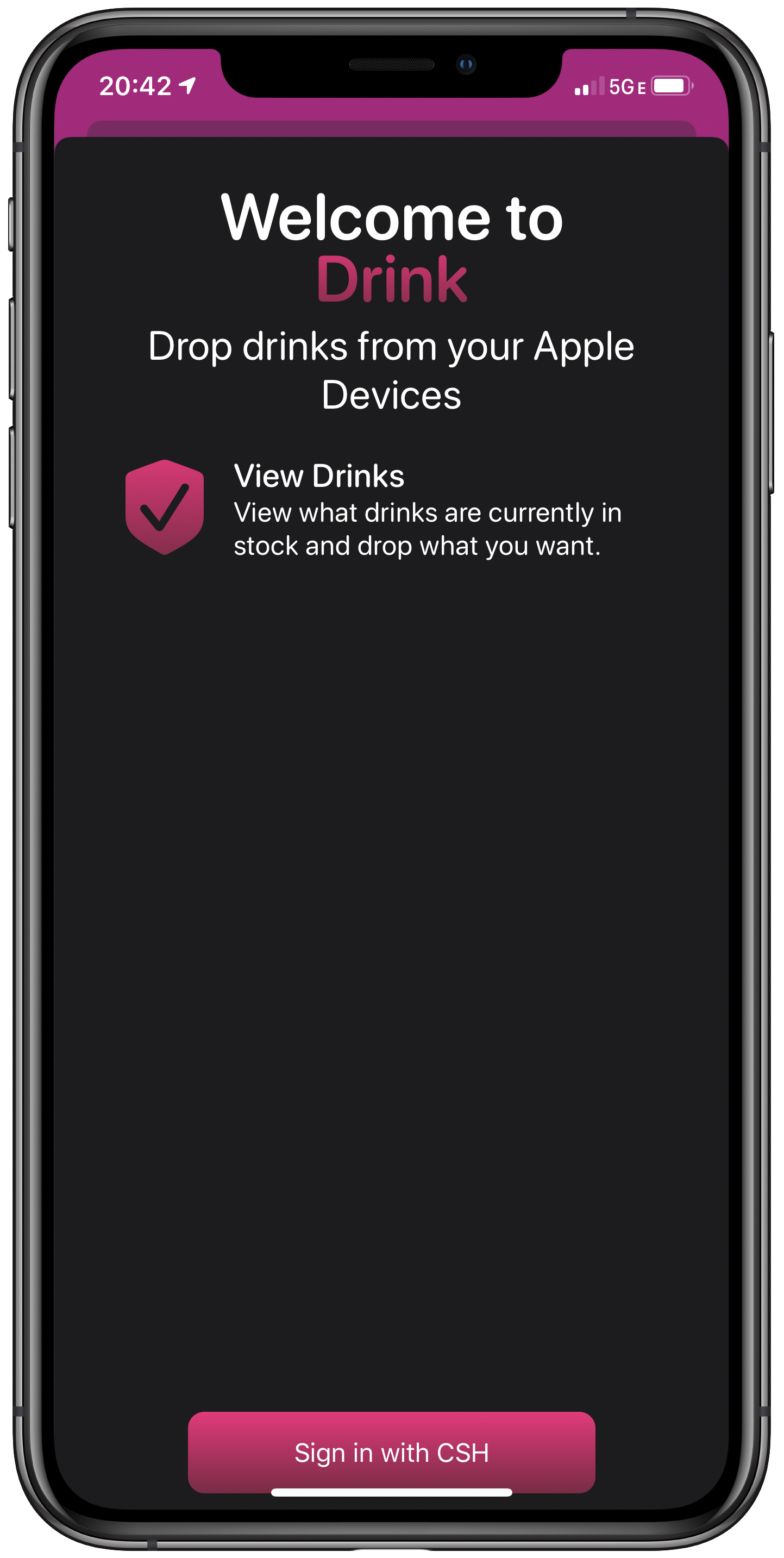 GitHub - ComputerScienceHouse/Drink-iOS