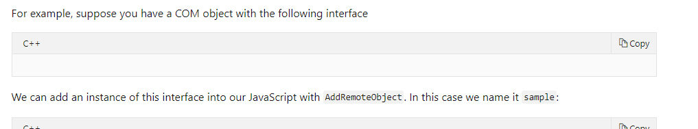 Missing code sample · Issue #354 · MicrosoftDocs/edge-developer · GitHub