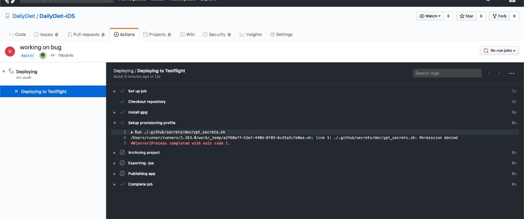 Access to. file denied · Issue #536 · actions/starter-workflows · GitHub