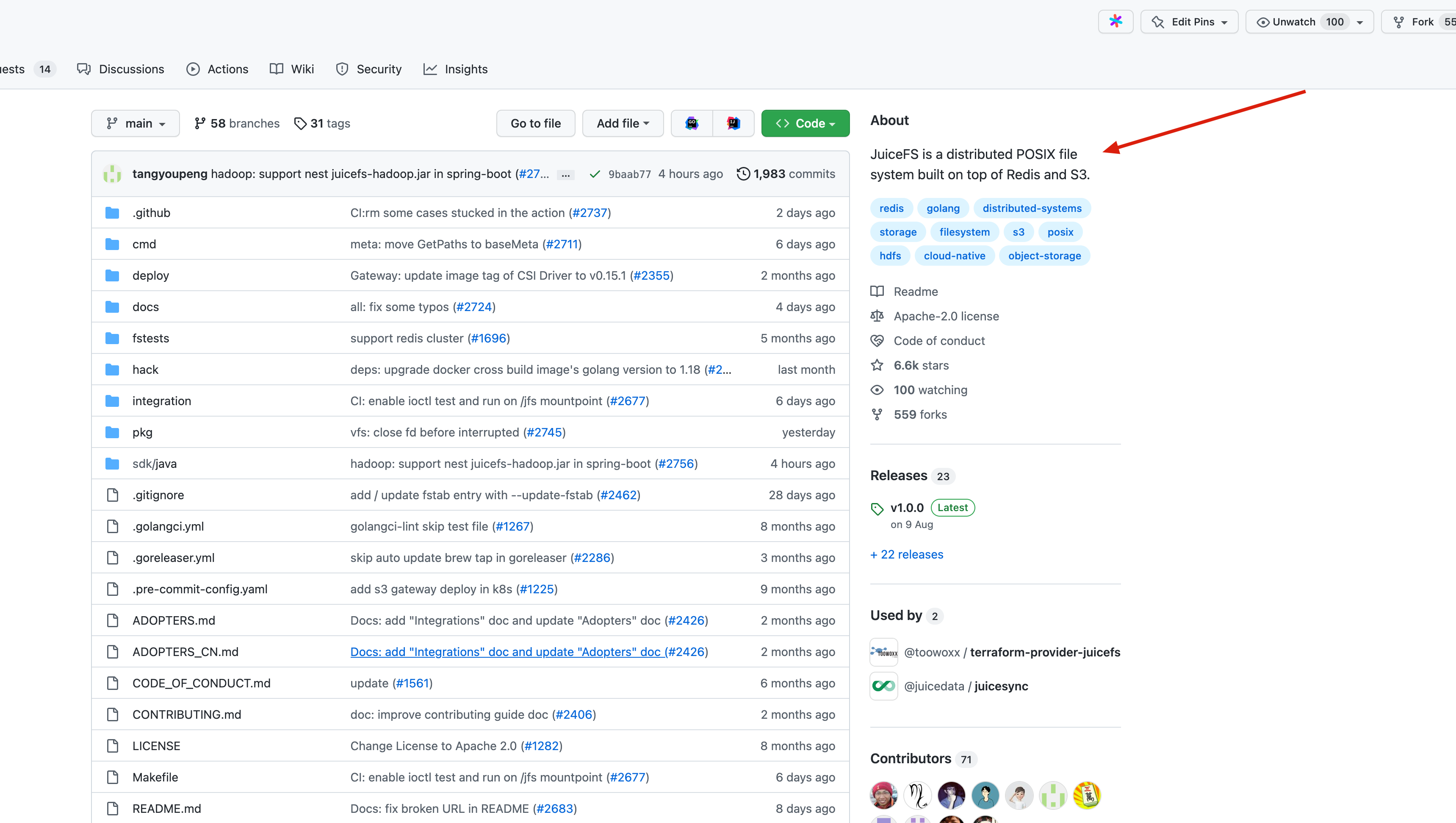 Add an official website link to the GitHub repository introduction ...