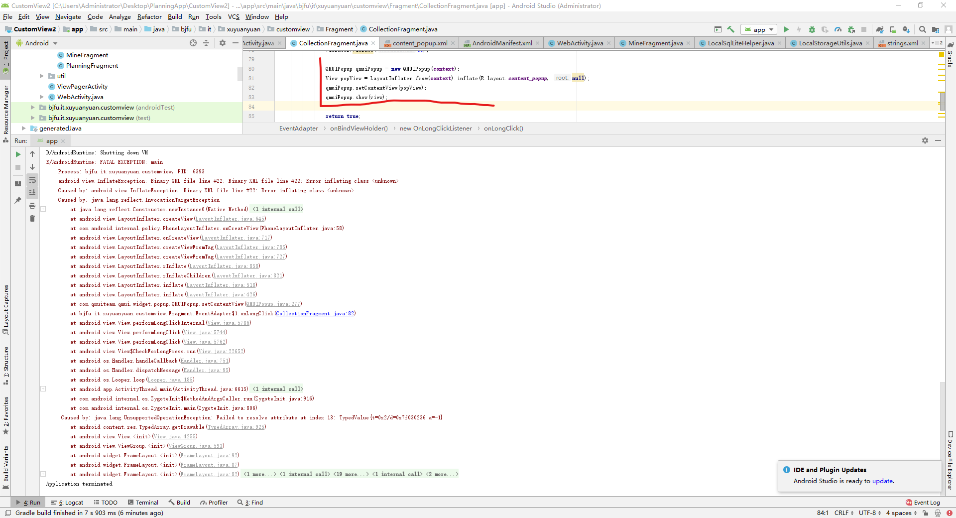 QMUIPopup 使用不了 · Issue #689 · Tencent/QMUI_Android · GitHub
