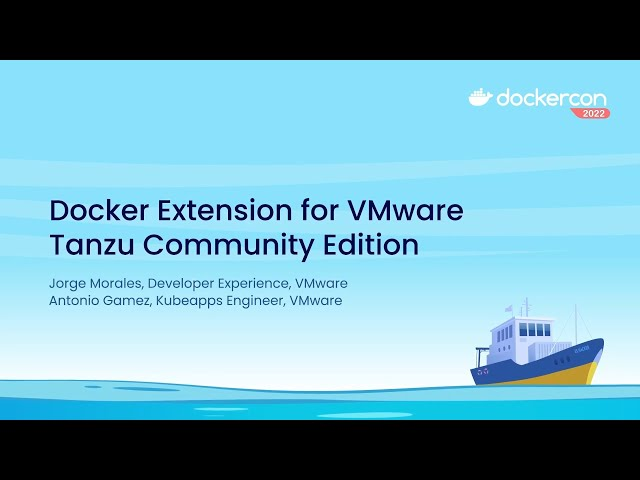 Docker Extension for VMware