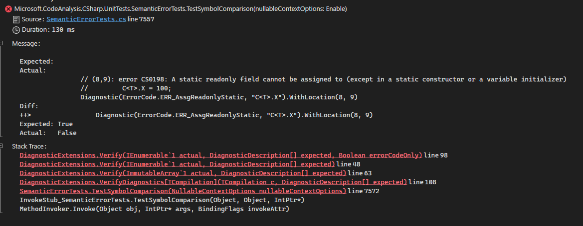 `ERR_AssgReadonlyStatic` only under `#nullable enable` · Issue #65428 ...