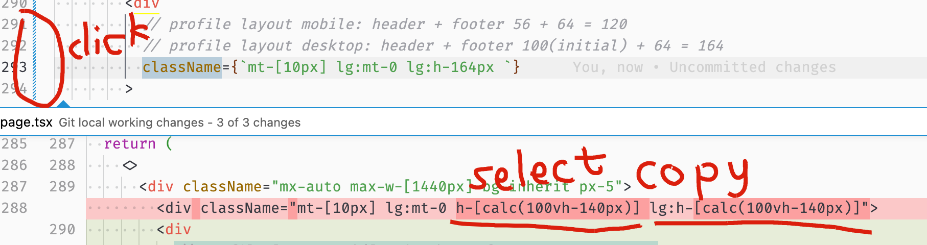 Feature Request: Copy text from Git local working changes popup · Issue ...
