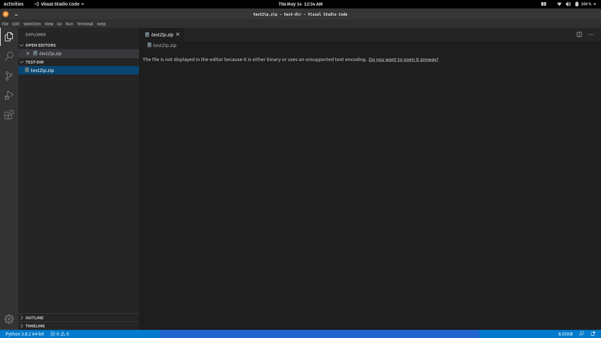 FR: Being able to browse a zip file · Issue #97748 · microsoft/vscode ...