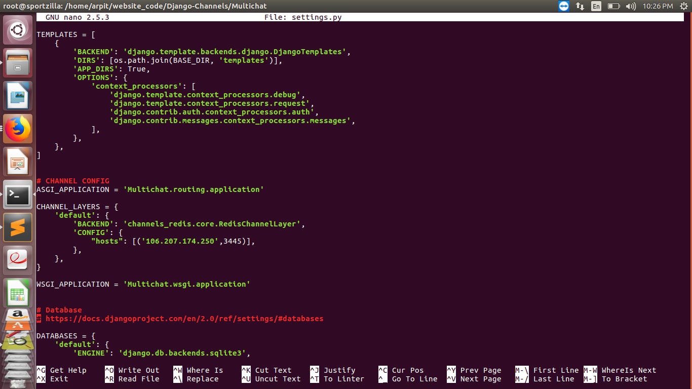 Problem in Hosting · Issue #1147 · django/channels · GitHub