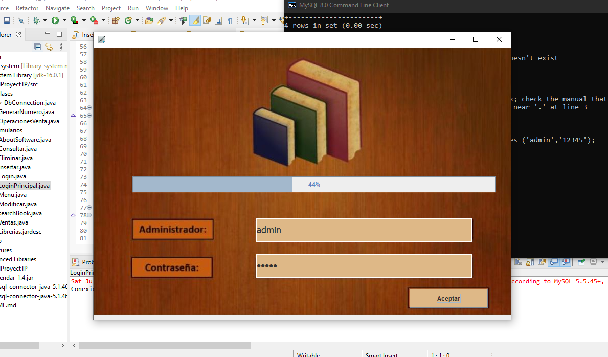 admin login