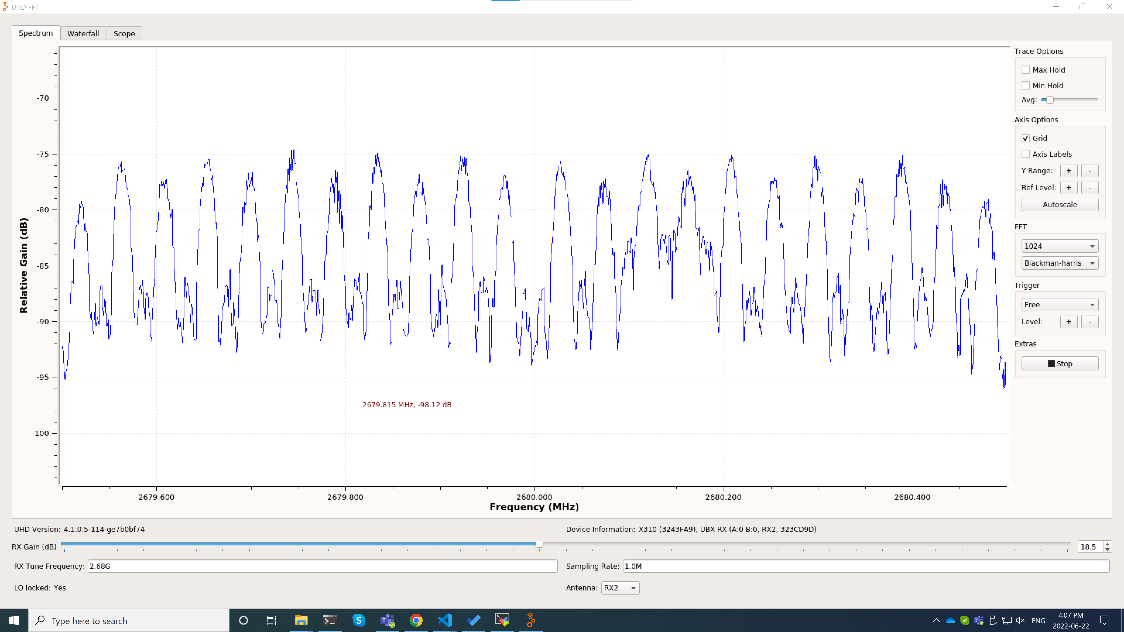COTS UE cannot find LTE network with USRP x310 · Issue 900 · srsran