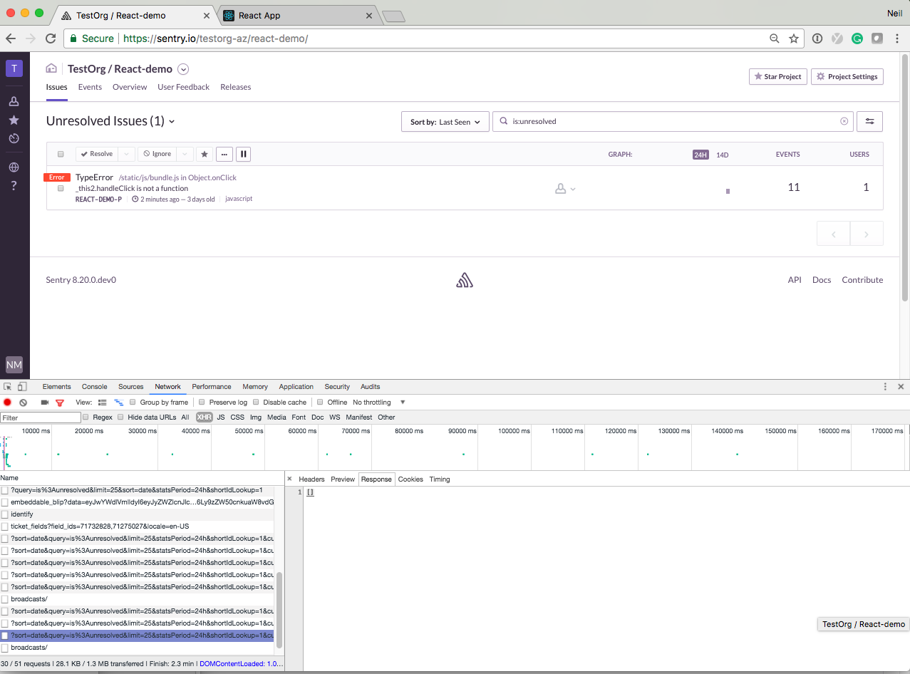 Real time Updates Not Working With My Project can t See Events Coming 