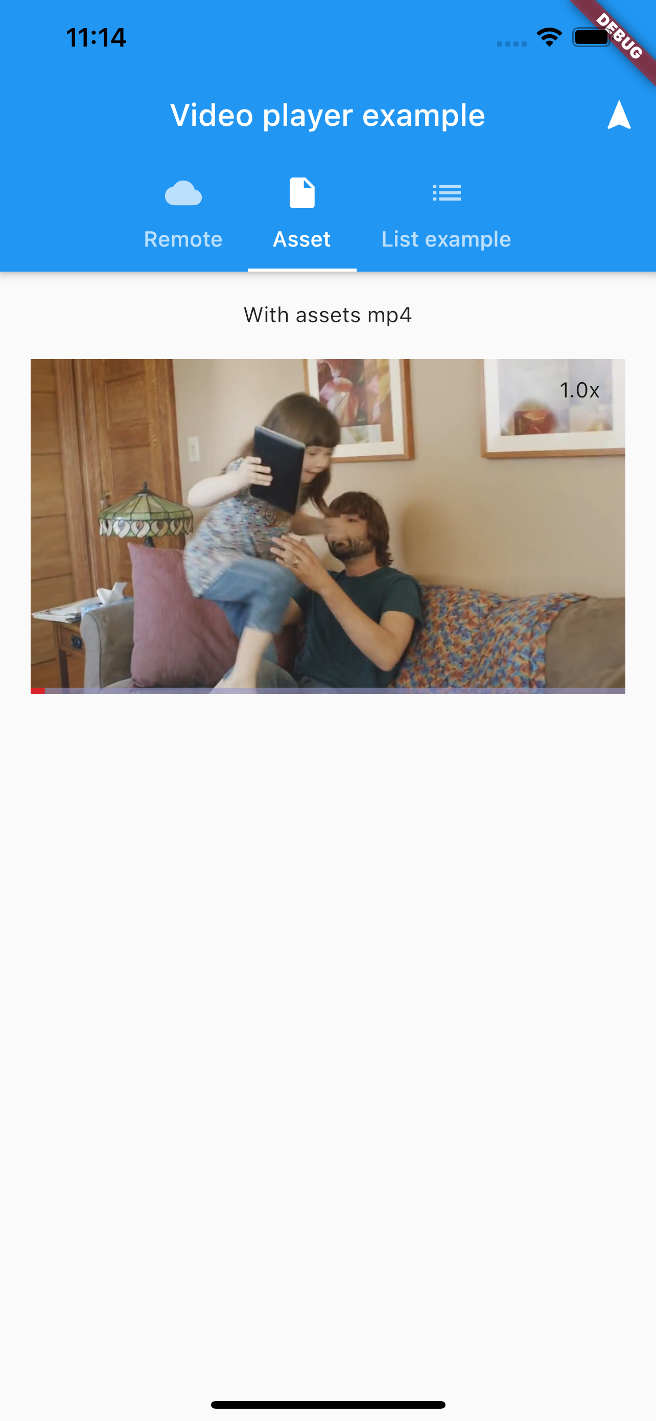 [video_player] Example implementation not working on iOS devices