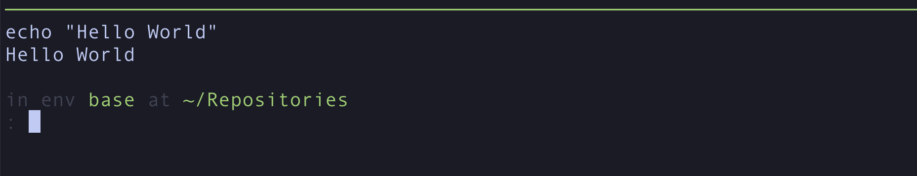 Full window-width bar in transient prompt · JanDeDobbeleer oh-my-posh ...