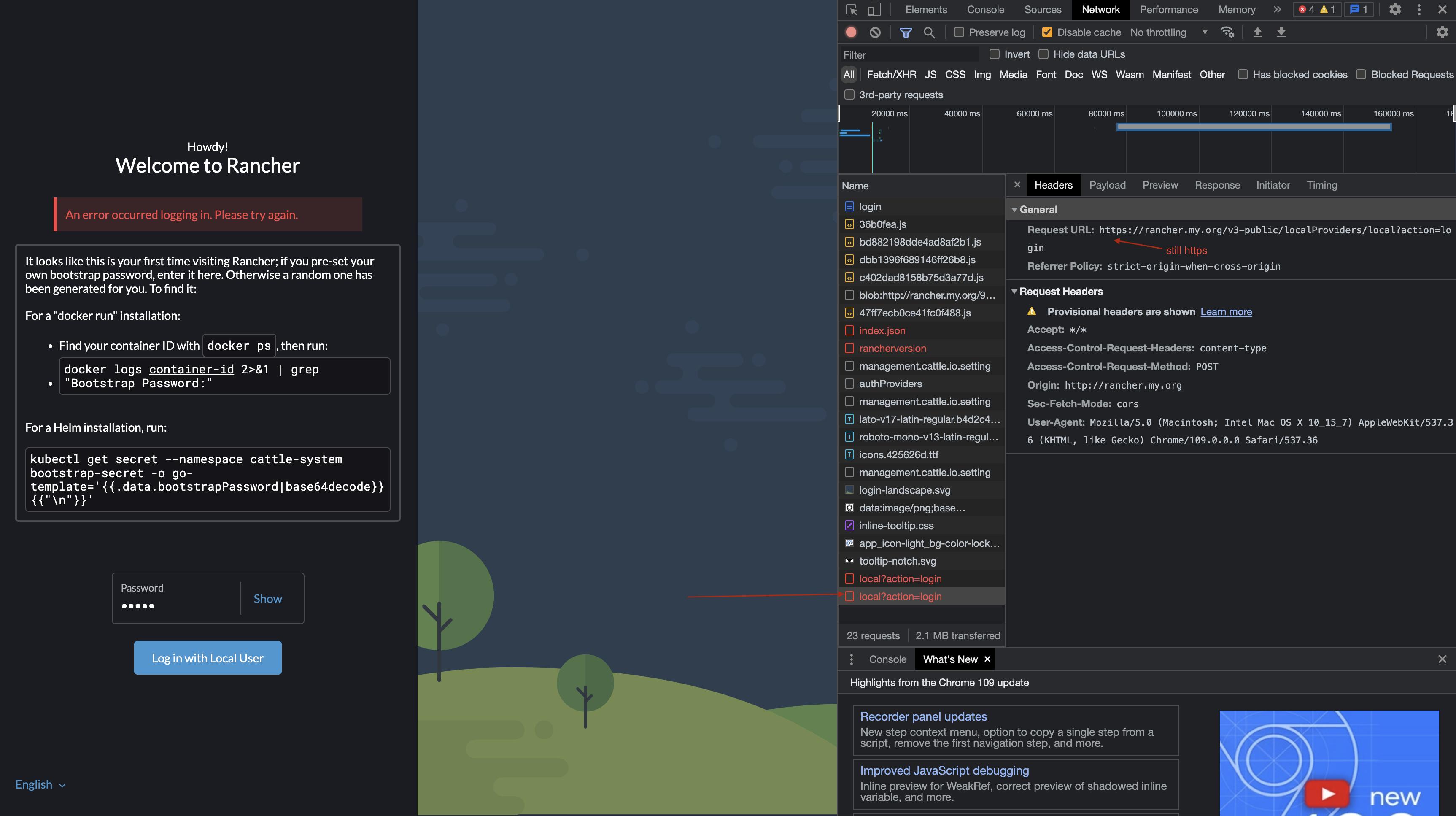 [BUG] dashboard login error while using SSL/TLS termination · Issue ...