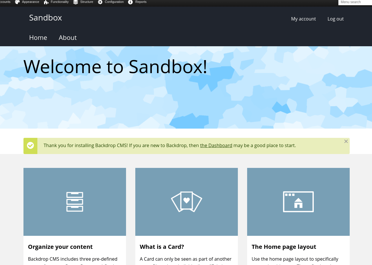 [UX] Add welcome message to help people find the Dashboard. · Issue ...