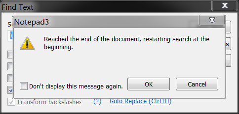 Suggestion: Find/Replace dialog · Issue #225 · rizonesoft/Notepad3 · GitHub