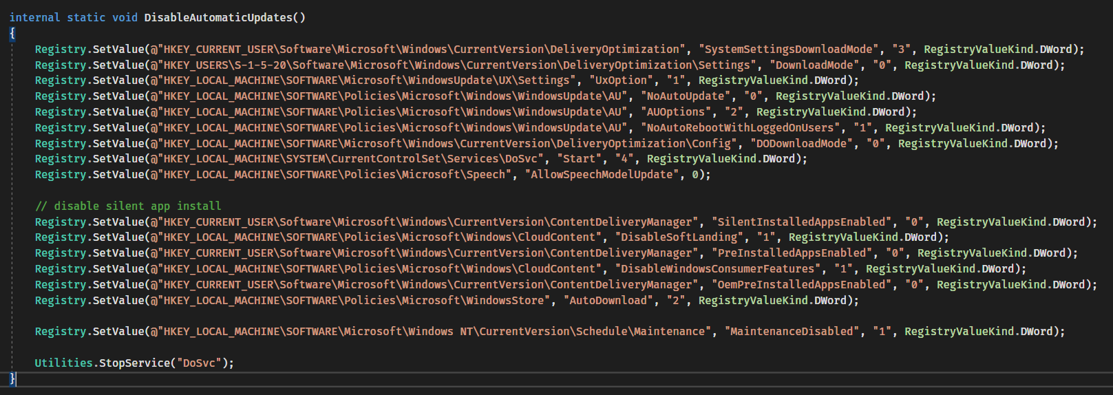 Windows Automatic Updates · Issue #268 · hellzerg/optimizer · GitHub
