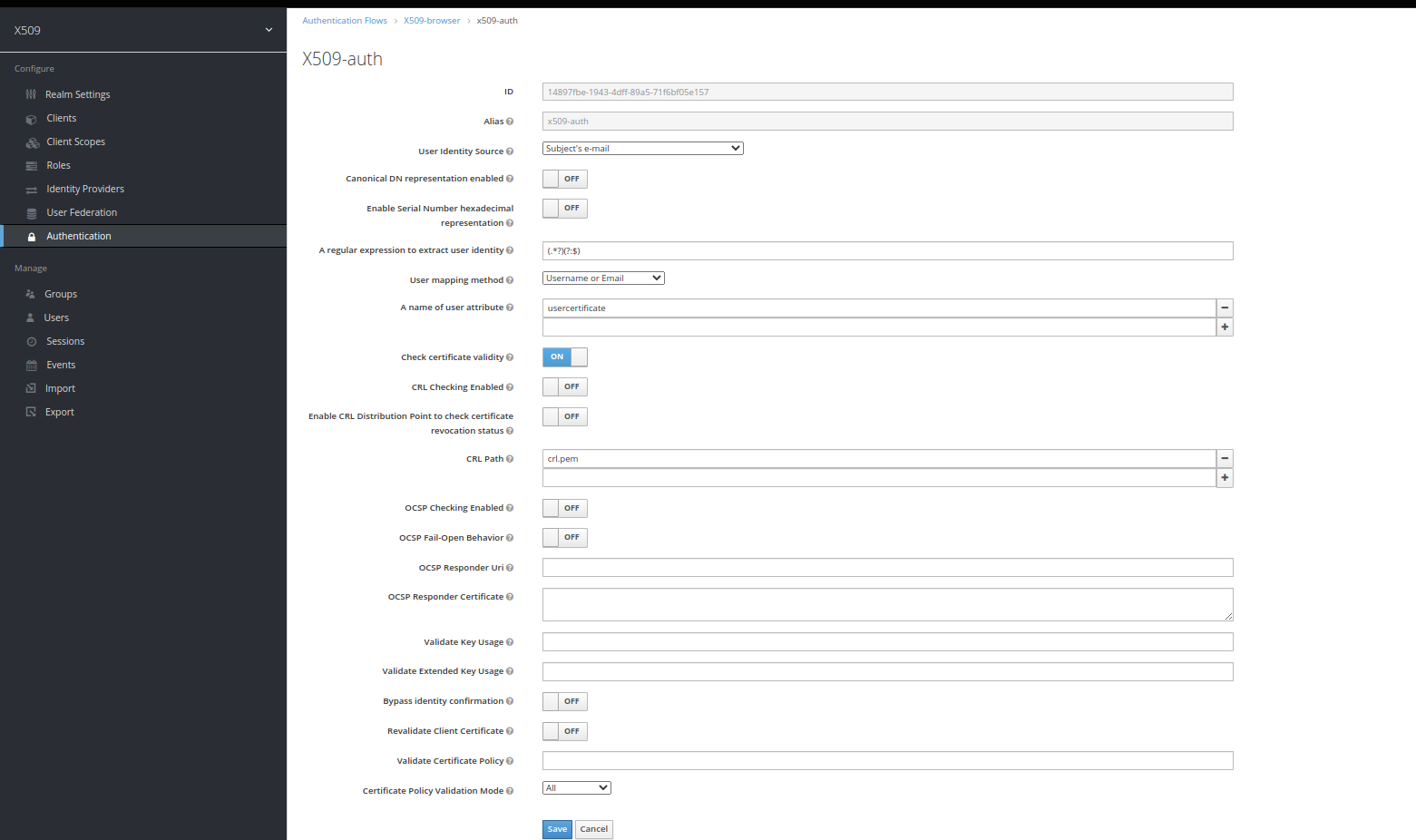 Quarkus Keycloak Client Authentication Using X509 Keycloak Keycloak 