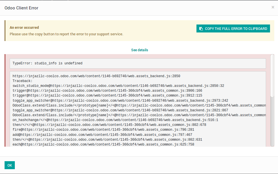Another Issue in odoo.sh · Issue #20186 · odoo/odoo · GitHub