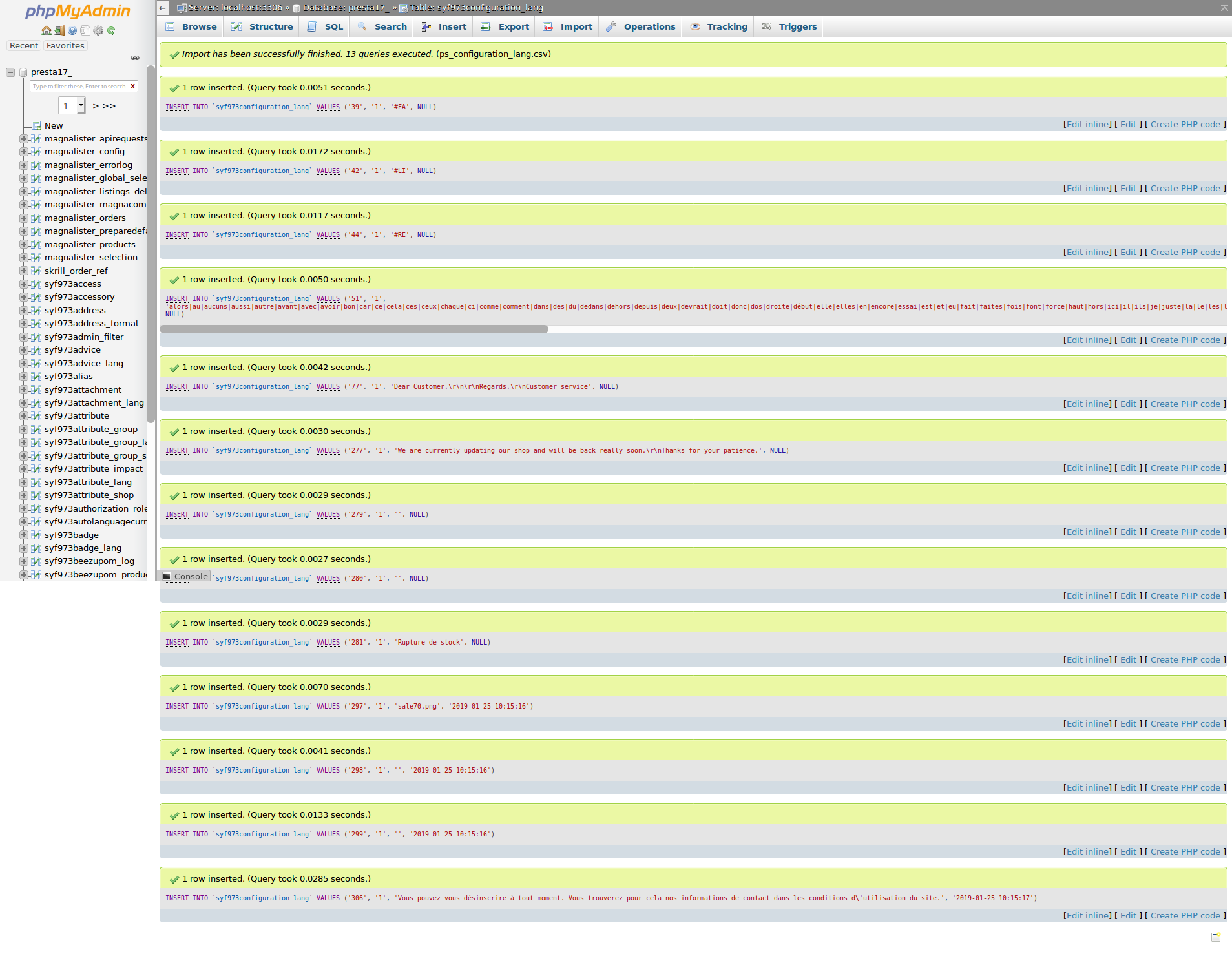 Admin Invoices - Expected argument of type "object, array or empty ...