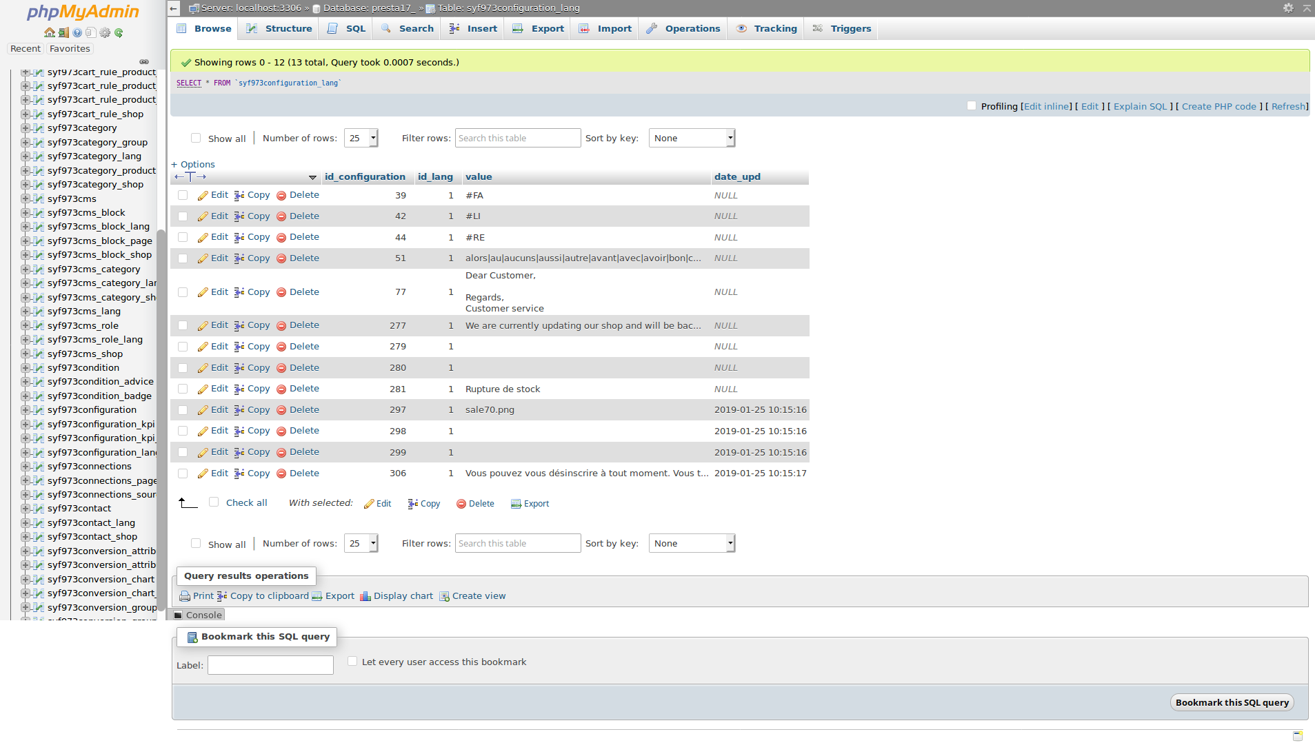 Admin Invoices - Expected argument of type "object, array or empty ...