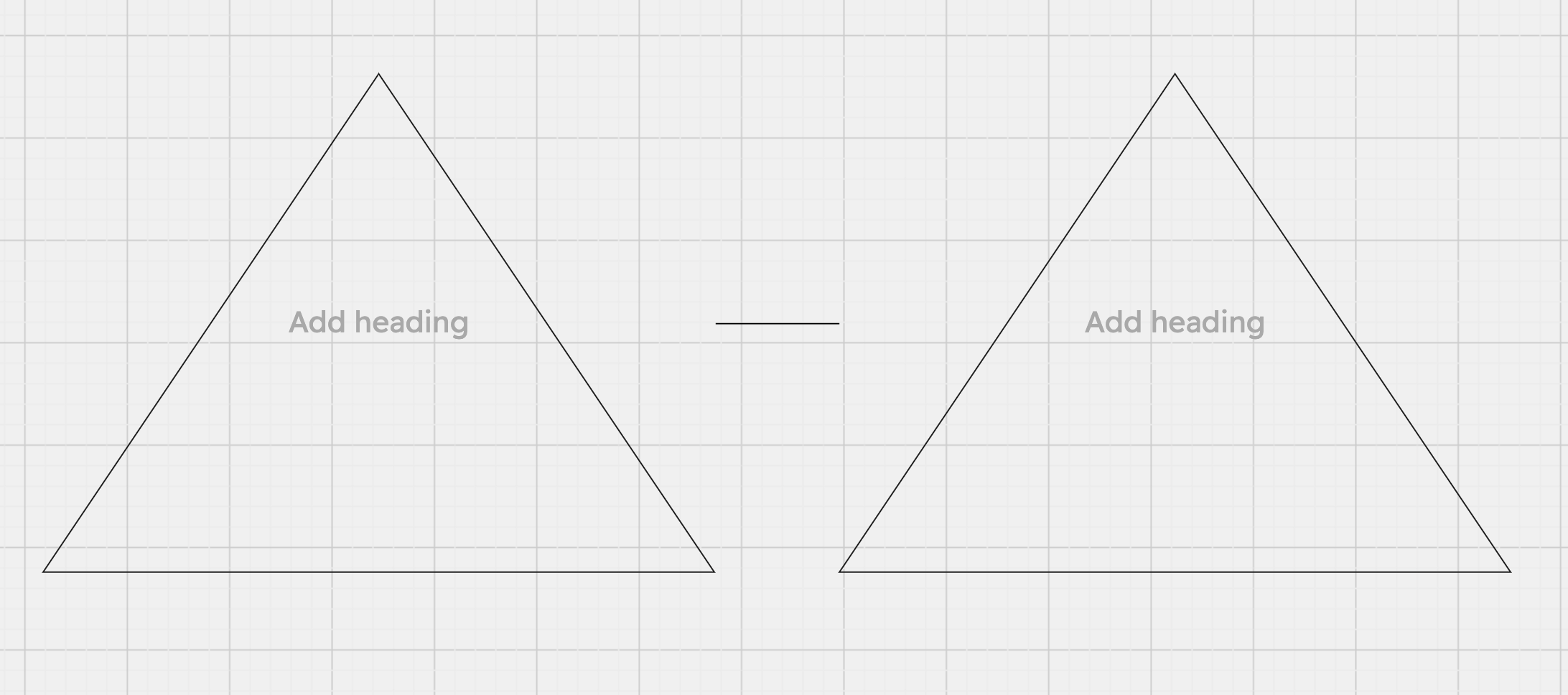 How to create a connecting line between two asymmetrical shapes in ...