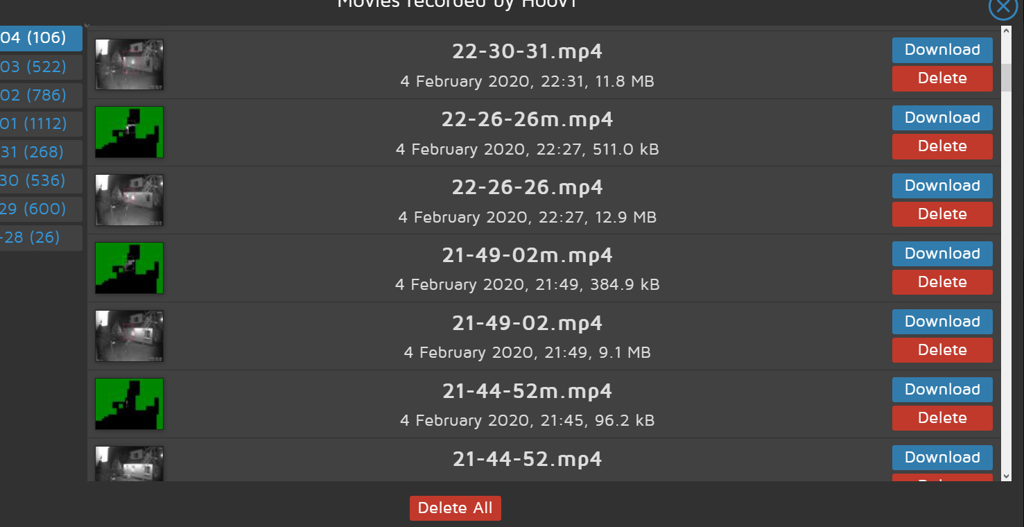 mask. motion videos · Issue 1635 · motioneyeproject/motioneye · GitHub