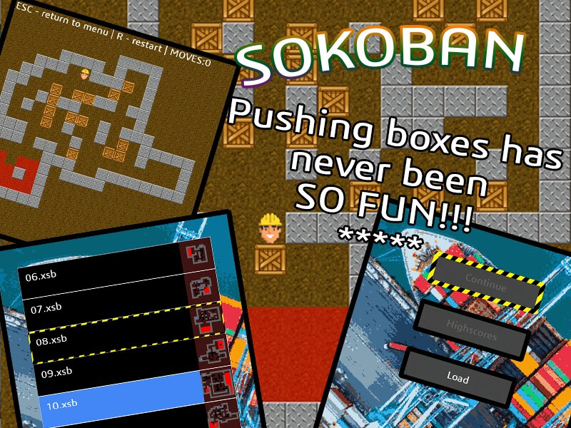 GitHub - mprechl/Sokoban: My CS 1st semester homework: Sokoban game in ...