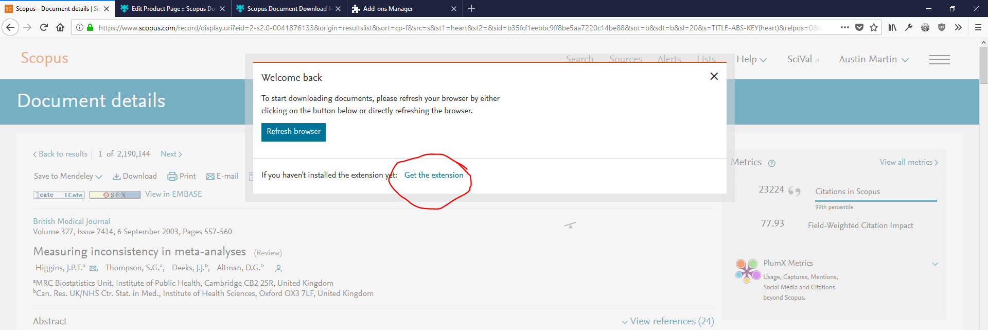 Extension Download Link Broken · Issue #1063 · mozilla/addons · GitHub