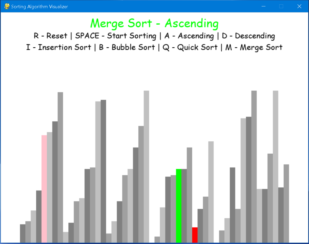 GitHub - Revanth-V/Sorting_Visualizer