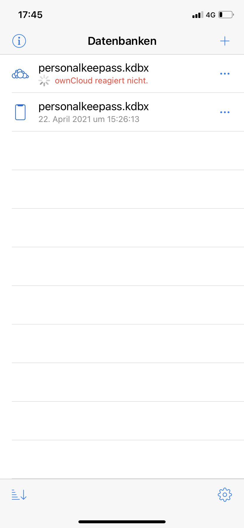 keepassium_owncloud_not_responding1