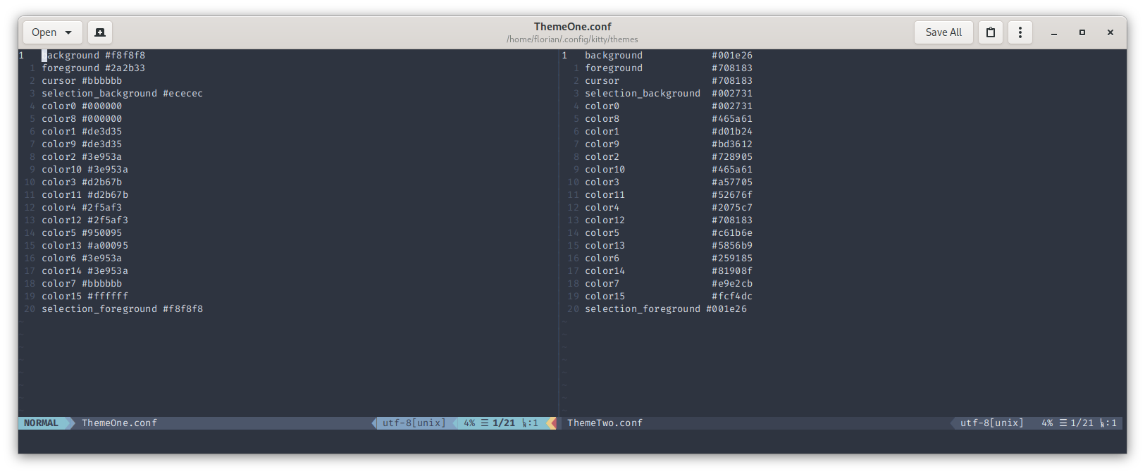 themes kitten only one theme from /.config/kitty/themes is loaded