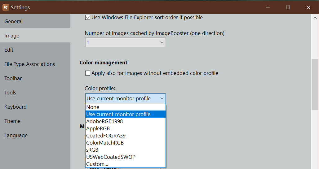 Automatically Use Windows Color Profile · Issue 693 · d2phap