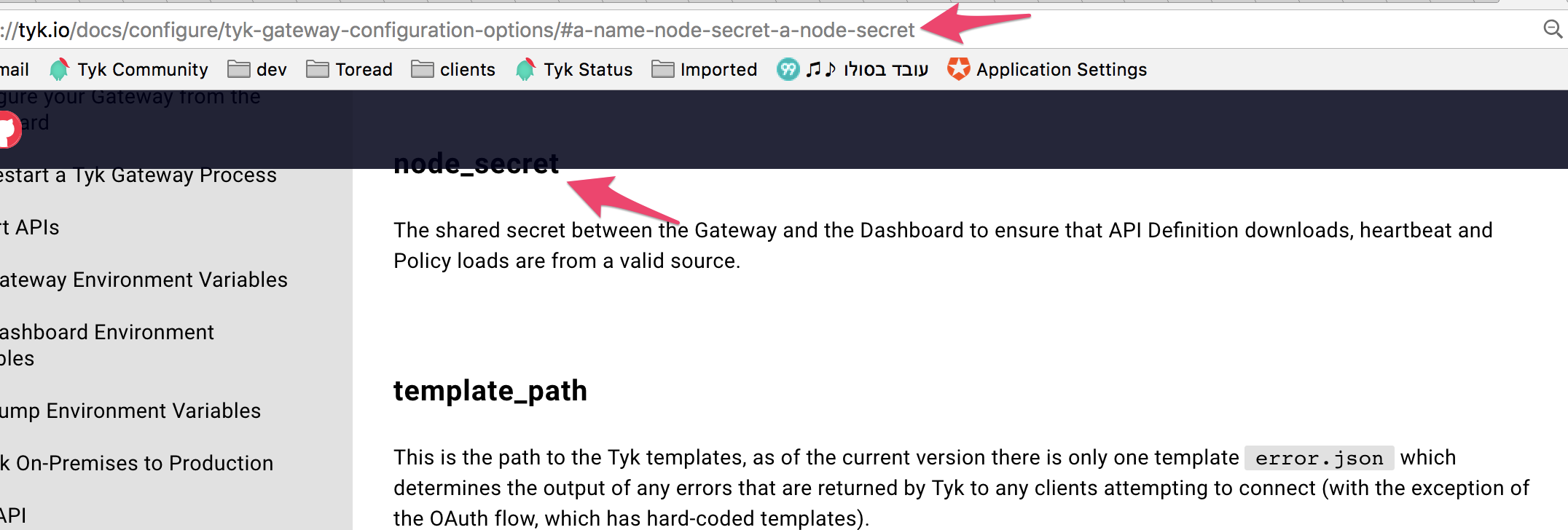 Clicking On A Link Of A Sub Title Gets The Title Hidden Under The