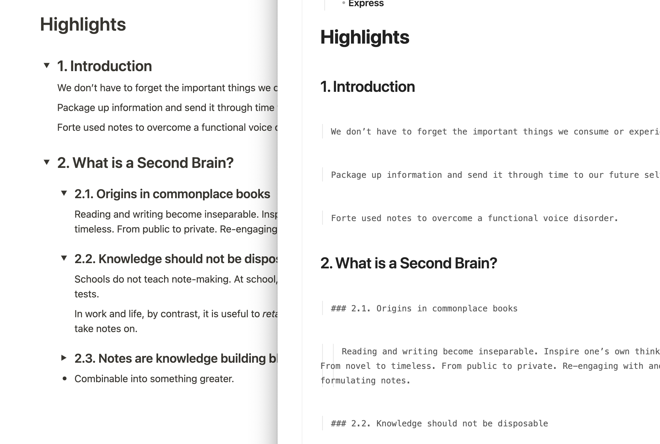 Content of toggle headers incorrectly indented as code block · Issue #2 ...