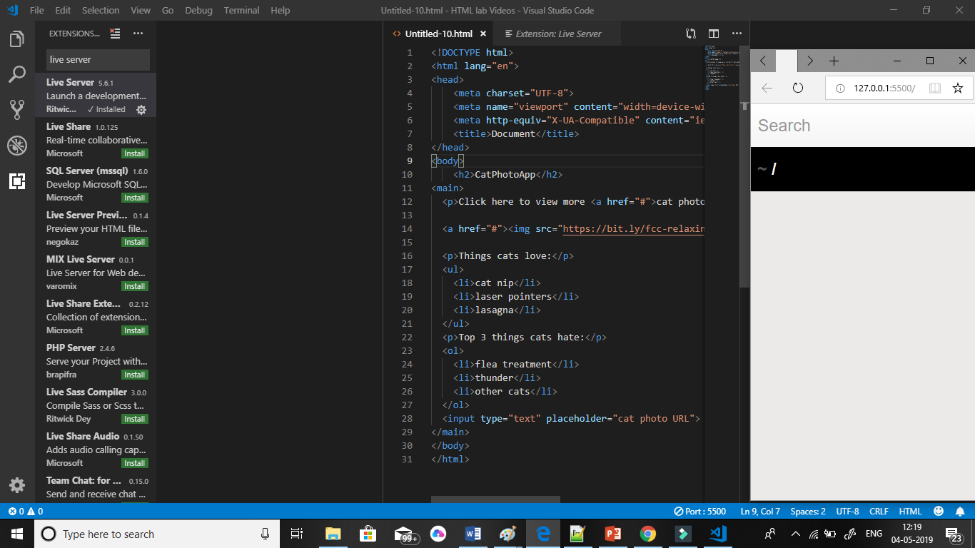 Live server plugin feature is not working. · Issue #73271 · microsoft ...