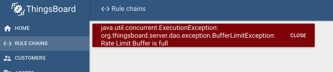 TB stops working after query telemetry · Issue #970 · thingsboard ...