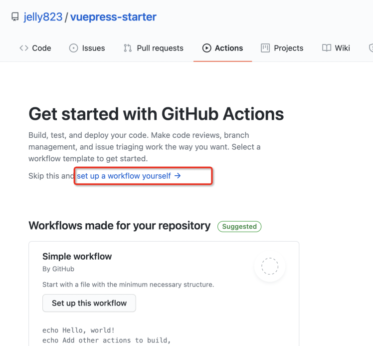 Action-gh-page