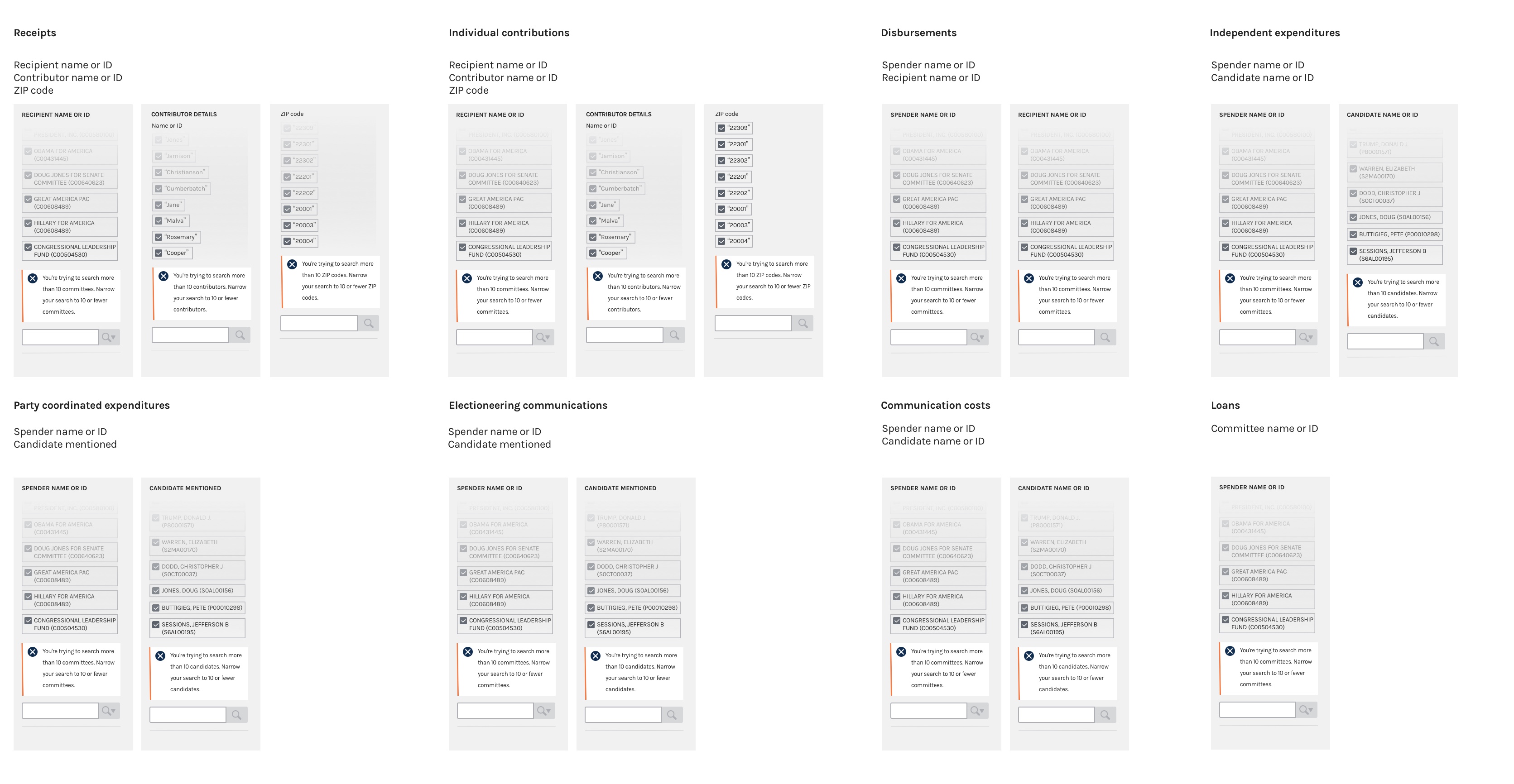 More than 10 committees
